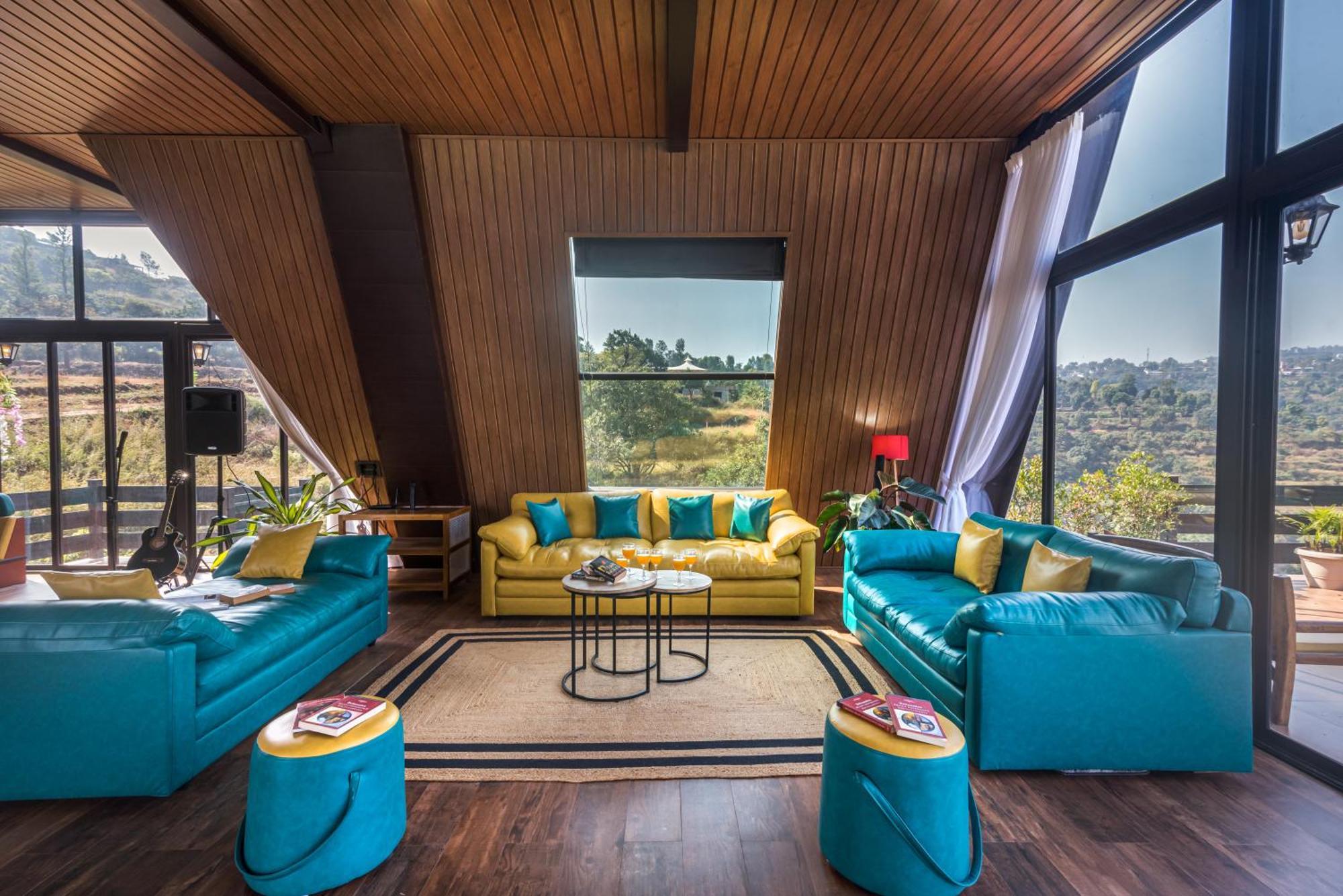 Saffronstays A Vantage, Panchgani - A Pyramid Shaped Unique Luxury Villa With Infinity Valley Views Eksteriør bilde
