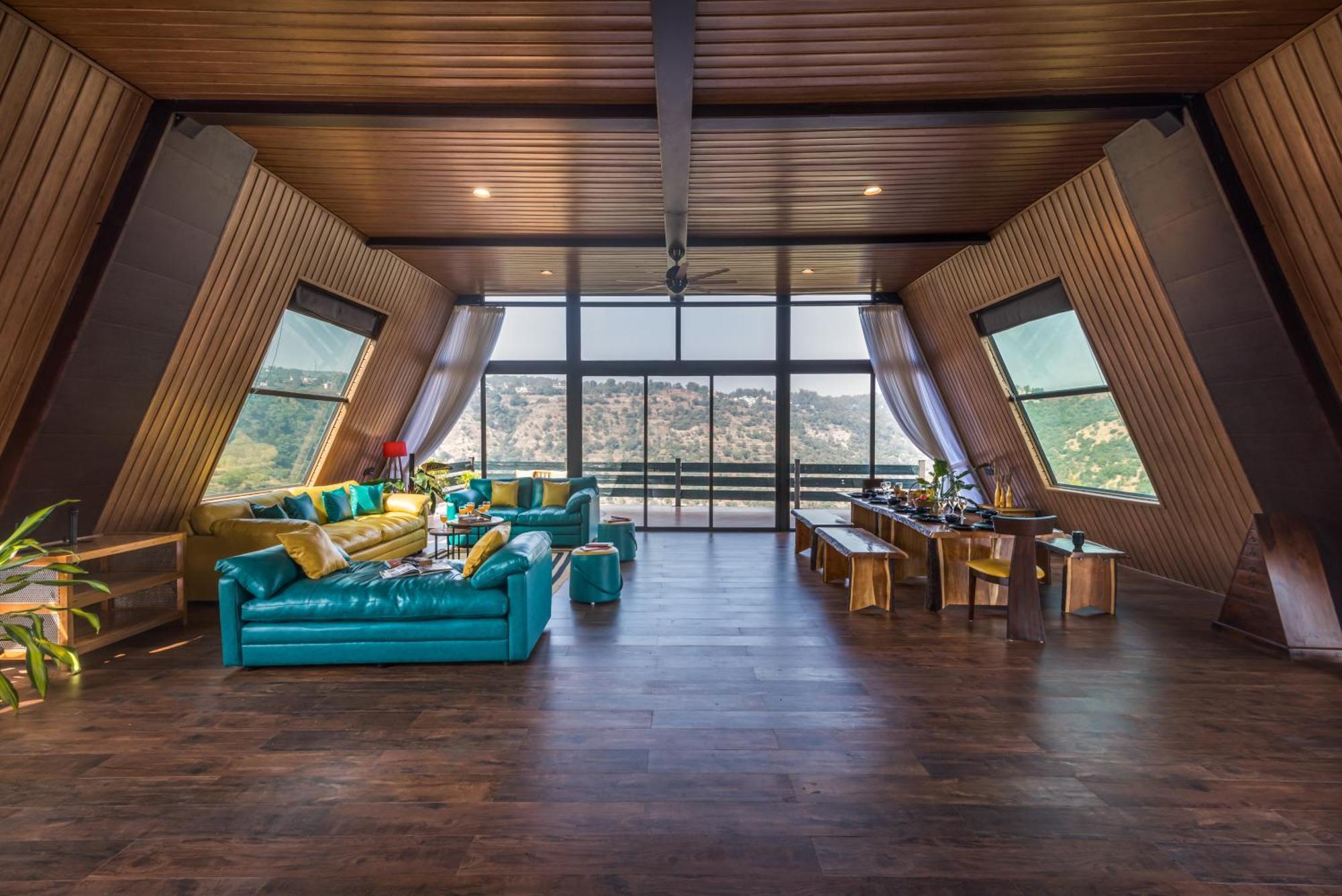 Saffronstays A Vantage, Panchgani - A Pyramid Shaped Unique Luxury Villa With Infinity Valley Views Eksteriør bilde