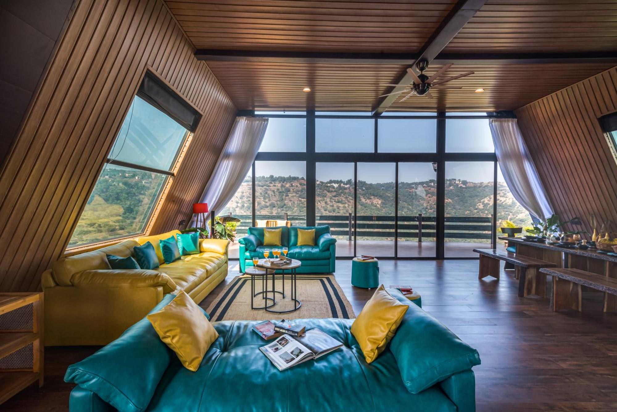 Saffronstays A Vantage, Panchgani - A Pyramid Shaped Unique Luxury Villa With Infinity Valley Views Eksteriør bilde